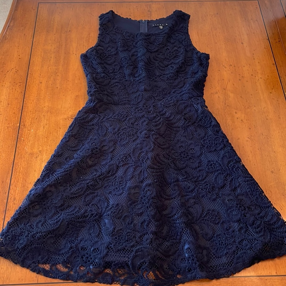 Tiana B. Lace overlay dress, Size 4P